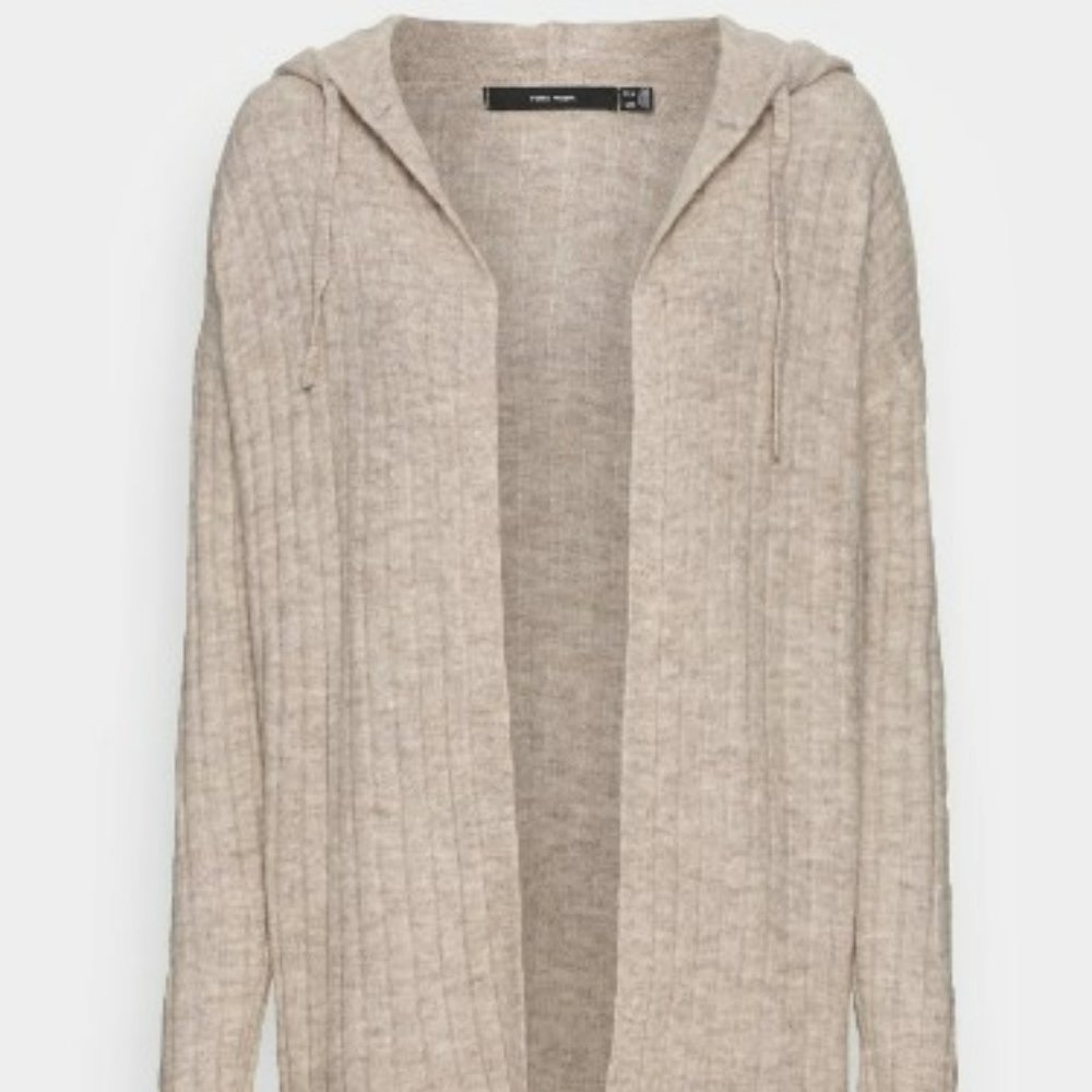 Vero Moda Hooded Long Knit Cardigan